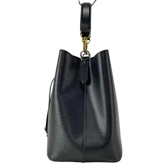 LOUIS VUITTON Noir Love Lock SR0169 Handbag Epi leather - Picture 4 of 15